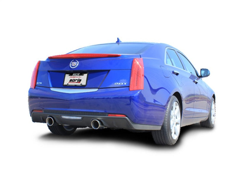 Borla 13-15 Cadillac ATS 2.0L AT RWD 4Dr Single Split Rear Exit Exhaust (Rear Section) - awdtuningtx