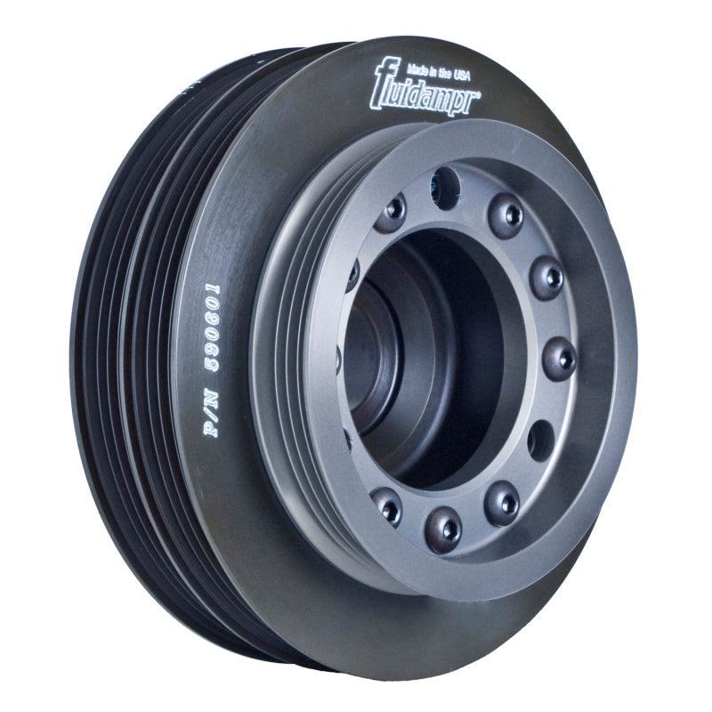 Fluidampr Honda All B Series PS Air / Alt Pulley Steel Internally Balanced Damper - awdtuningtx
