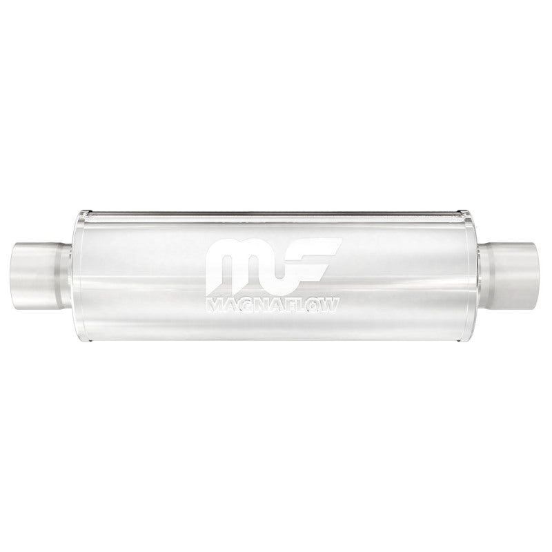MagnaFlow Muffler Mag SS 18X4X4 2.25X2.25 C/C - awdtuningtx