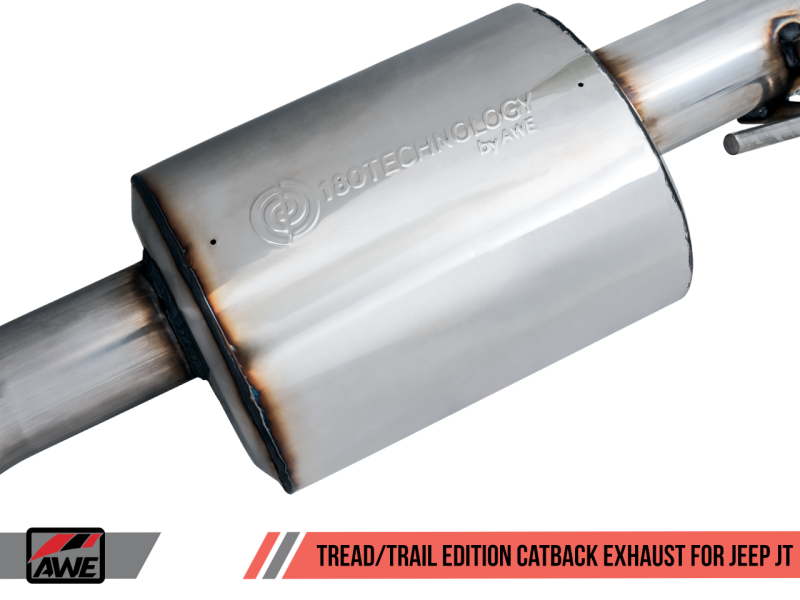 AWE Tuning 20-21 Jeep Gladiator JT 3.6L Trail Edition Cat-Back Exhaust - awdtuningtx