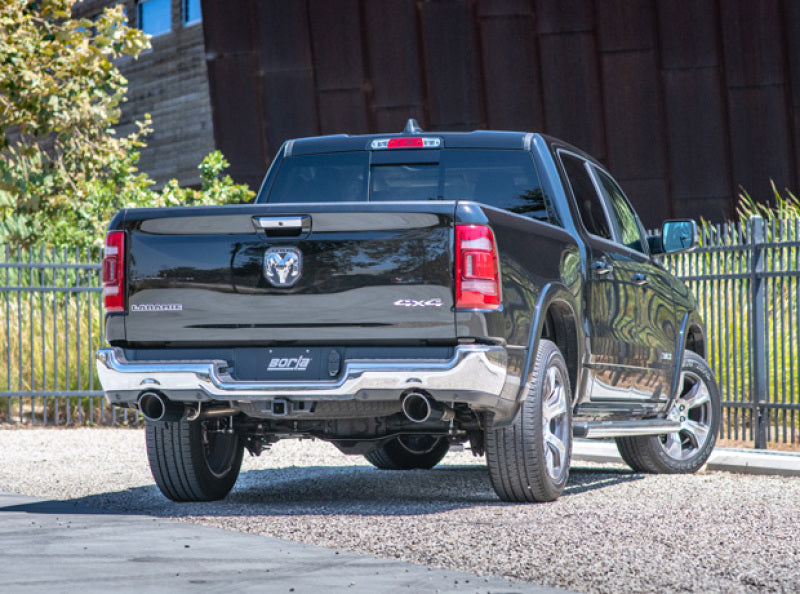 Borla 2019 RAM 1500 5.7L V8 AT 2+4WD 4DR CC SB (5ft7in Box) 144.6in WB 3in Optional Front Muffler - awdtuningtx