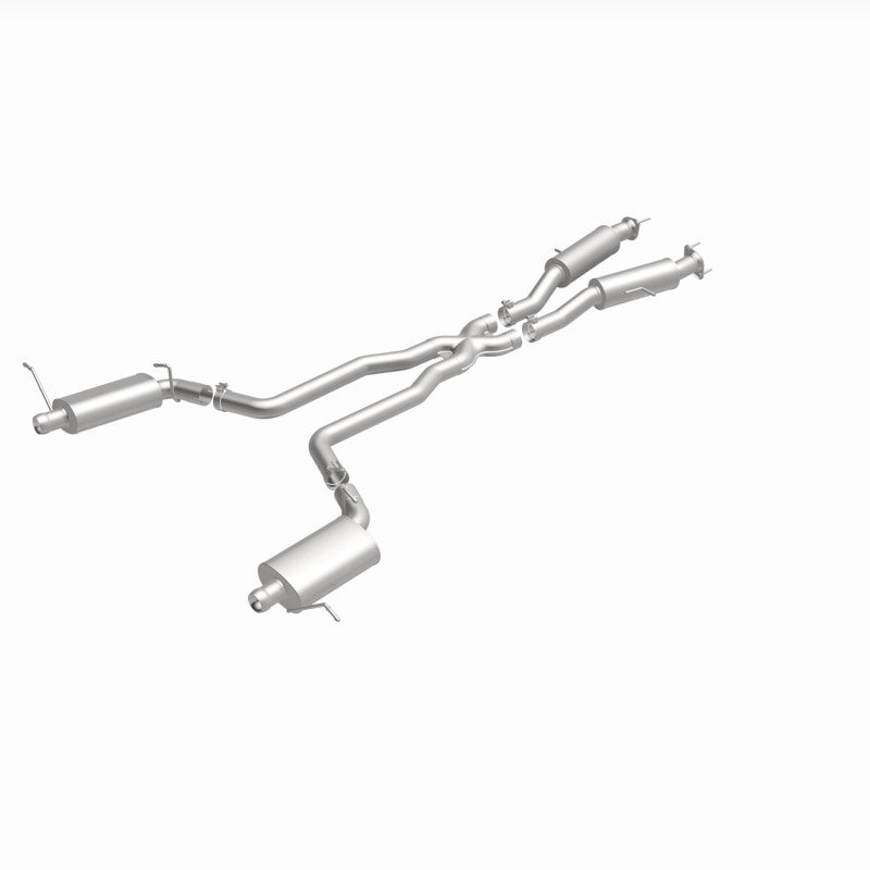 MagnaFlow 12 Jeep Grand Cherokee V8 6.4L Dual Split Rear Exit Stainless Cat Back Performance Exhaust - awdtuningtx