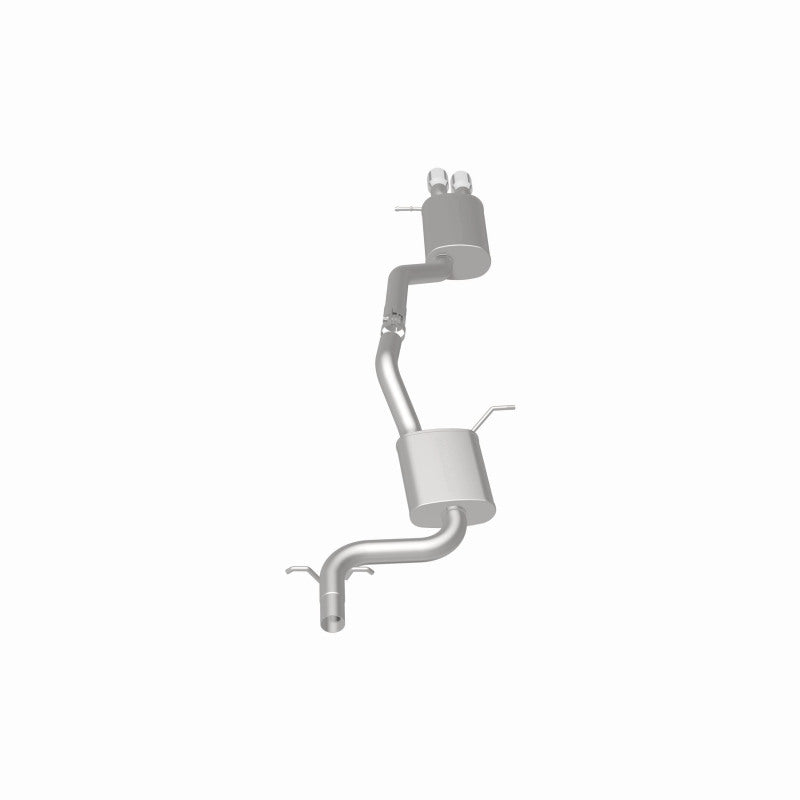 MagnaFlow 12 VW Jetta 2.0L Turbocharged Dual Straight D/S Rear Exit Stainless Cat Back Perf Exhaust - awdtuningtx