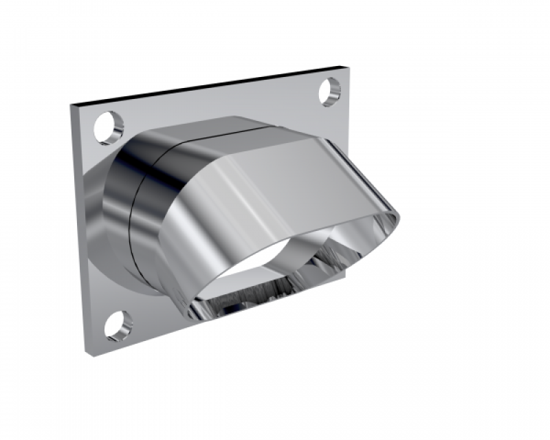 QTP Bolt-On QTEC Low Profile Oval Turn Down - awdtuningtx