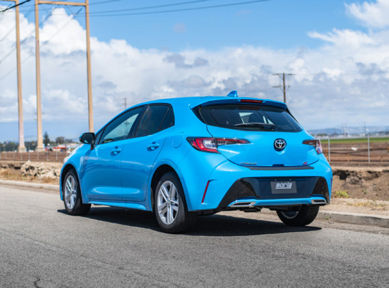 Borla 2019 Corolla SE/XSE 2.0L AT/MT FWD 4DR Hatchback 2in S-type Exhaust Turn Down Tip - awdtuningtx