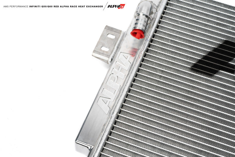 AMS Performance Infiniti 17+ Q60 / 16+ Q50 3.0TT VR30 Alpha Race Heat Exchanger - awdtuningtx
