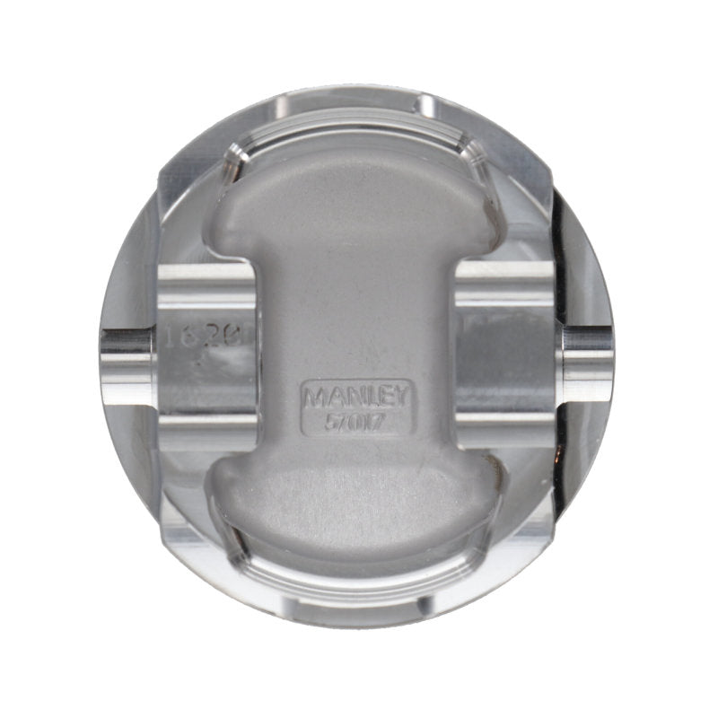 Manley 03-06 Evo 8/9 (7 Bolt 4G63T) 85.5mm +0.5mm Over Bore 8.5:1 Dish Pistons w/ Rings - awdtuningtx