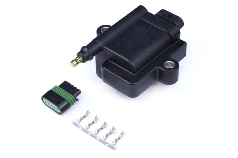 Haltech High Output IGN-1A Inductive Coil w/Built-In Ignitor (Incl Plug & Pins) - awdtuningtx
