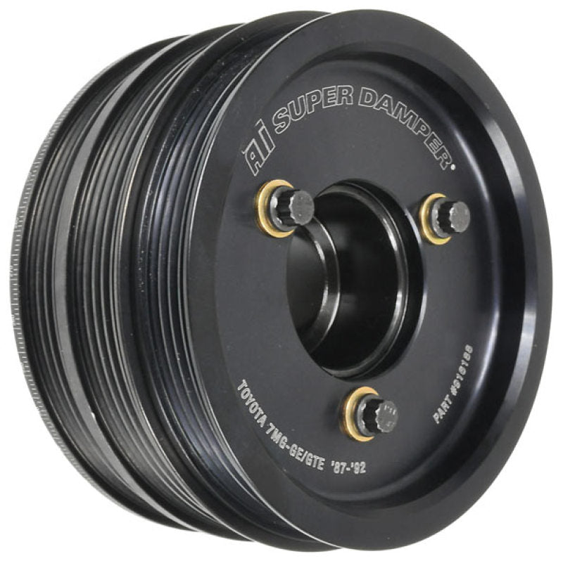 ATI Damper - 5.67in - Alum - (2) 4 Grv - Toyota Supra - 7M-Ge / GTe 3L - 87-92 - 800HP Max - 1Pc - awdtuningtx