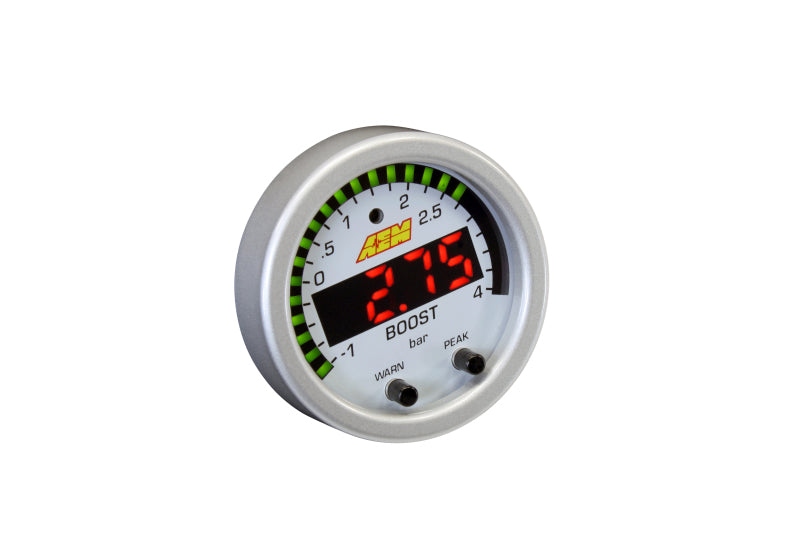 AEM X-Series Boost Pressure -30inHg 60psi Gauge Kit - awdtuningtx