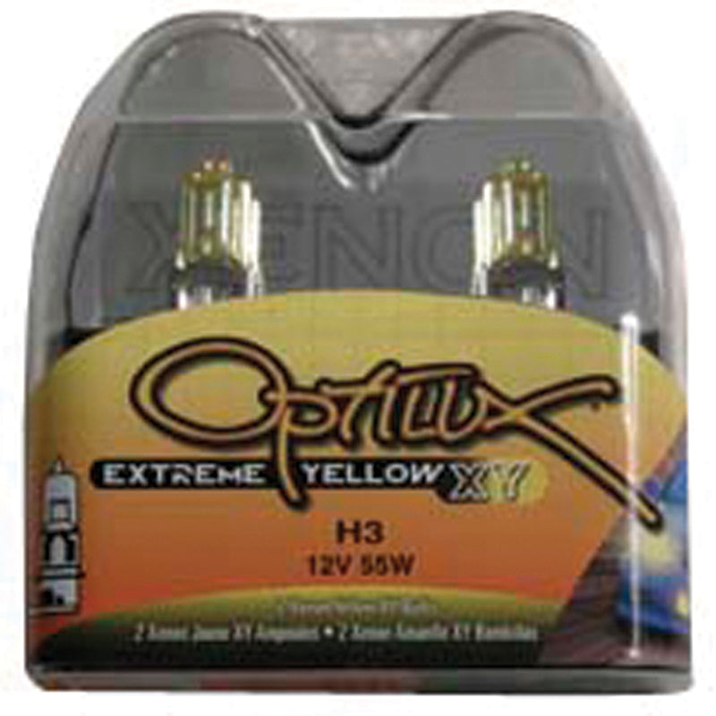 Hella Optilux H3 12V/55W XY Extreme Yellow Bulb - awdtuningtx