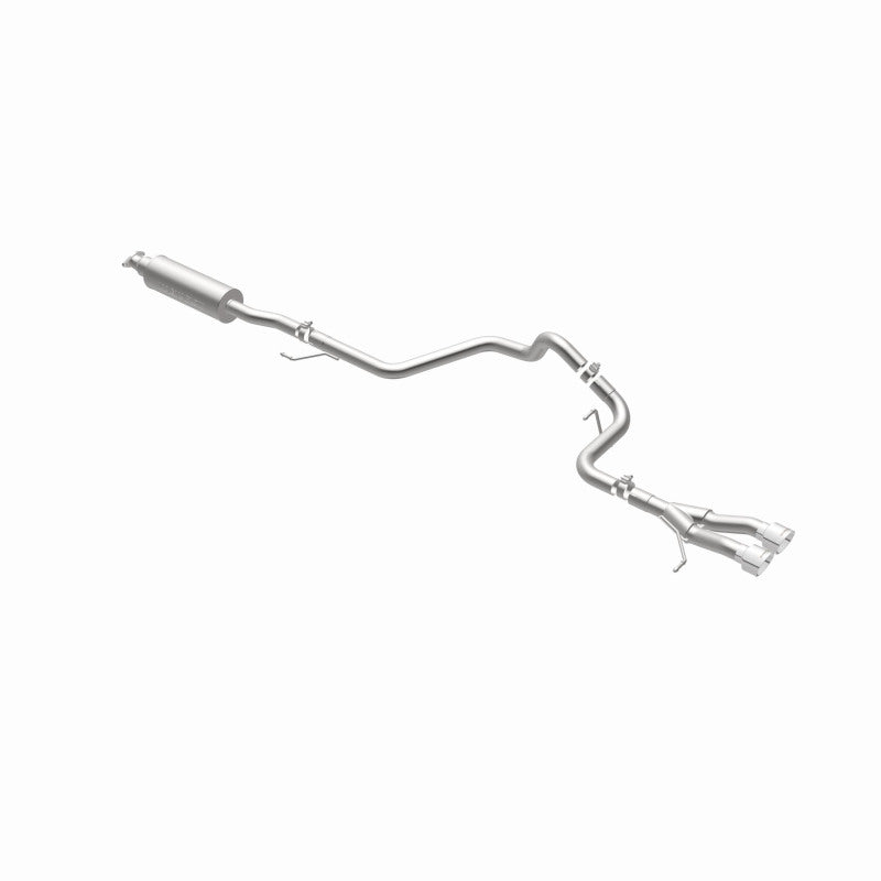 MagnaFlow 13 Hyundai Veloster 1.6L Turbo Dual Center Rear Exit Stainless Cat Back Perf Exhaust - awdtuningtx