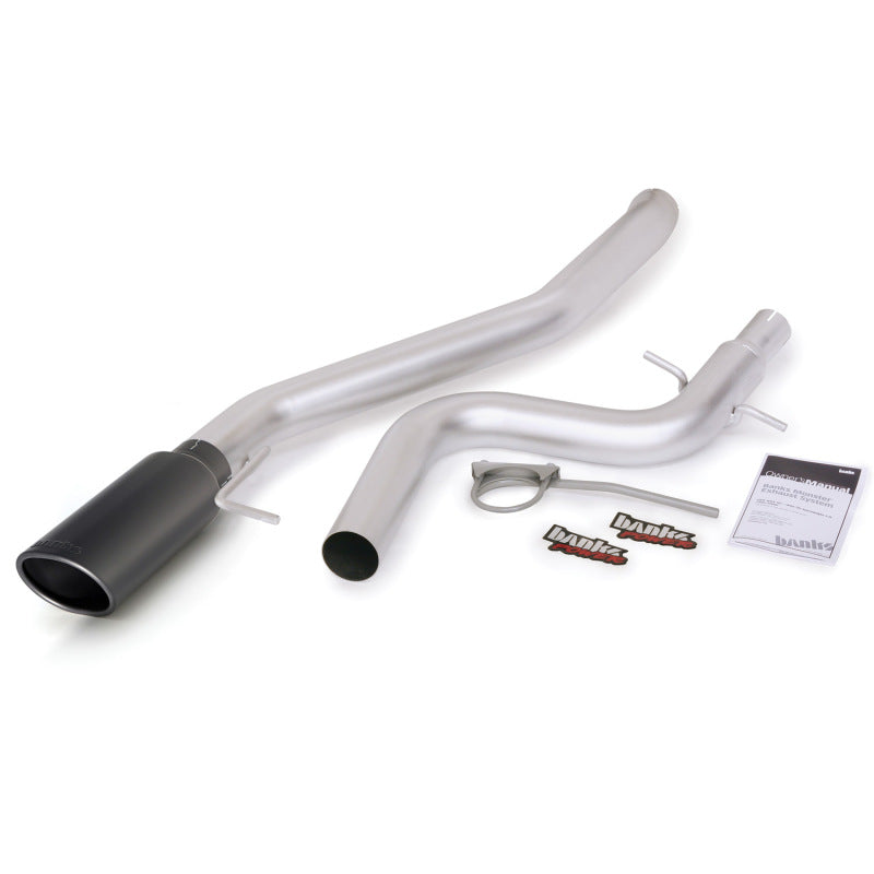 Banks Power 09-10 VW Jetta 2.0L TDI Monster Exhaust System - SS Single Exhaust w/ Black Tip - awdtuningtx