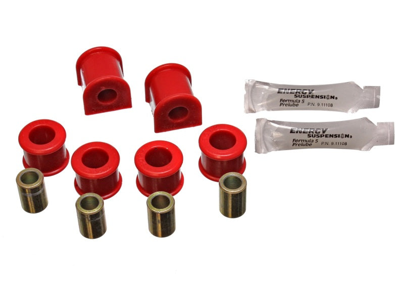 Energy Suspension 90-97 Mazda Miata Red 12.5mm Rear Sway Bar Bushings (includes Sway Bar End Link Bu - awdtuningtx