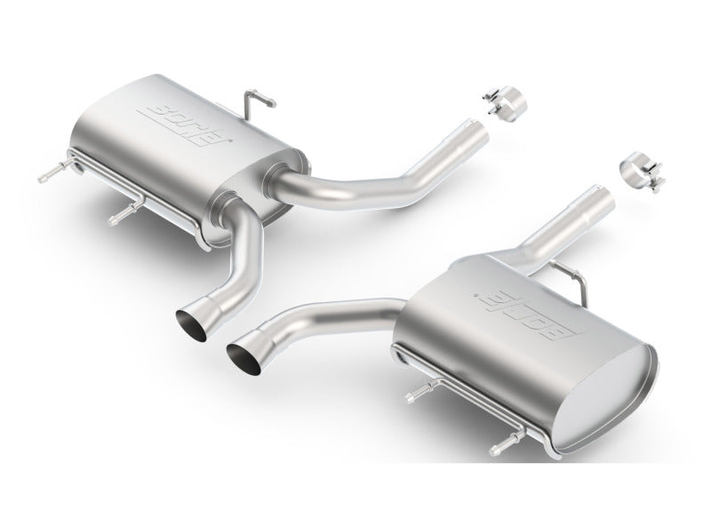 Borla 11-14 CTS Coupe V6 3.6L AT RWD/AWD Dual Ctr Rear Exit Touring Exhaust (REAR SECTION ONLY) - awdtuningtx