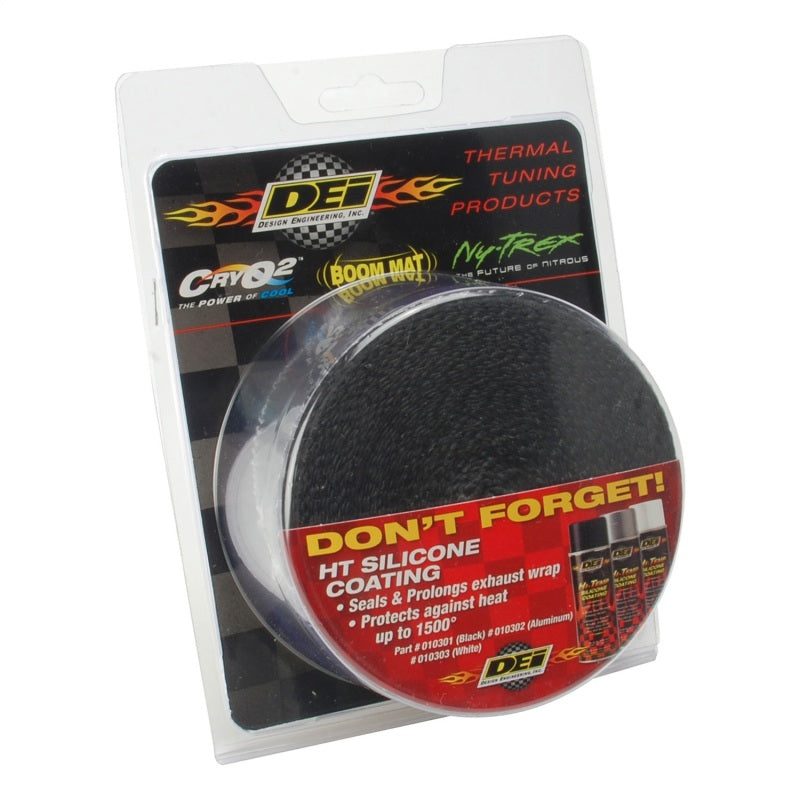 DEI Exhaust Wrap 2in x 25ft - Black - awdtuningtx
