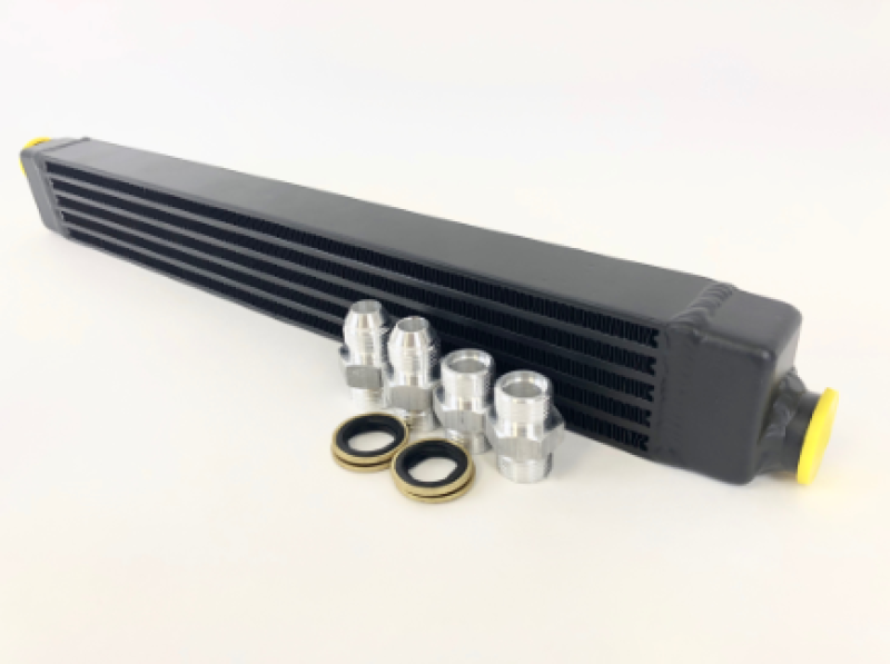 CSF 82-94 BMW 3 Series (E30) High Performance Oil Cooler w/-10AN Male & OEM Fittings - awdtuningtx