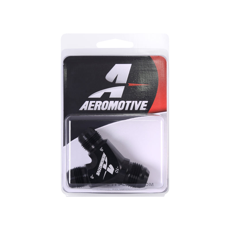 Aeromotive Y-Block - AN-08 - 2x AN-08 - awdtuningtx
