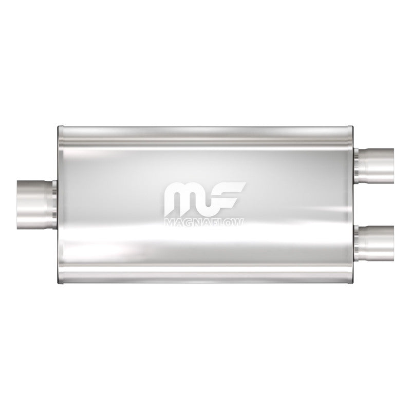 MagnaFlow Muffler Mag SS 22X5X11 2.5/3.50 D/C - awdtuningtx