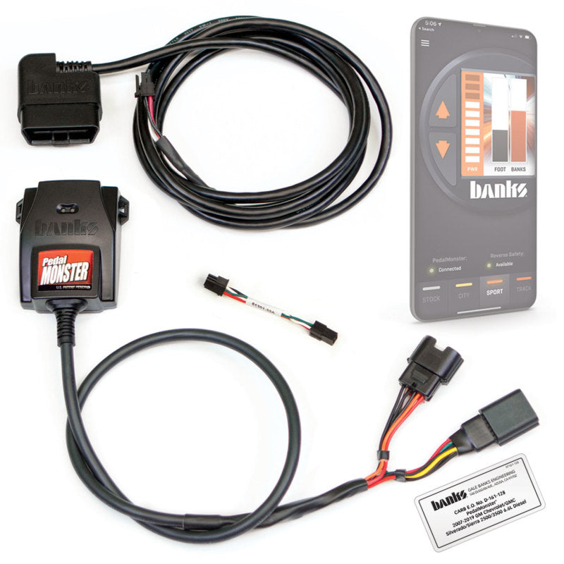 Banks Power Pedal Monster Throttle Sensitivity Booster (Standalone) - 07.5-19 GM 2500/3500 - awdtuningtx