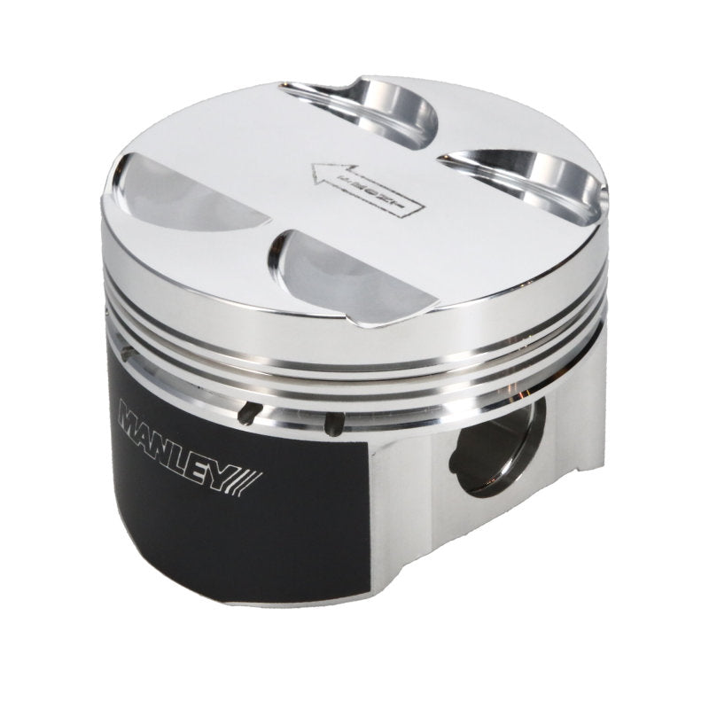Manley Hyundai Genesis Coupe 2.0L Turbo 86.0mm +.5mm Oversized Bore 9.3:1 Dish Piston Set with Rings - awdtuningtx