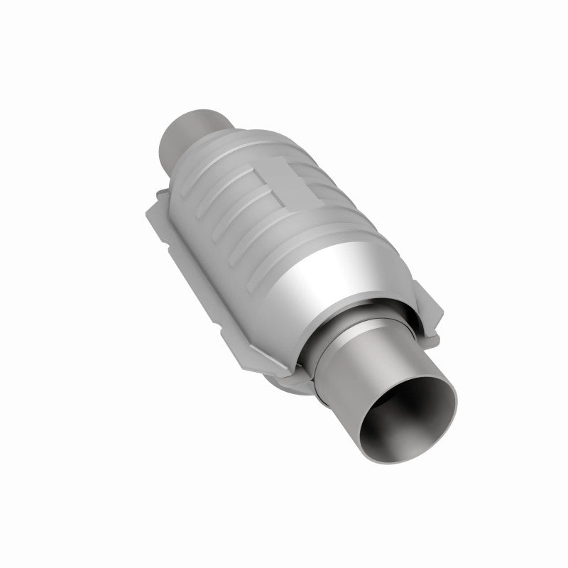 MagnaFlow Conv Univ 3in Inlet/Outlet Center/Center Round 9in Body L x 5.125in W x 13in Overall L - awdtuningtx