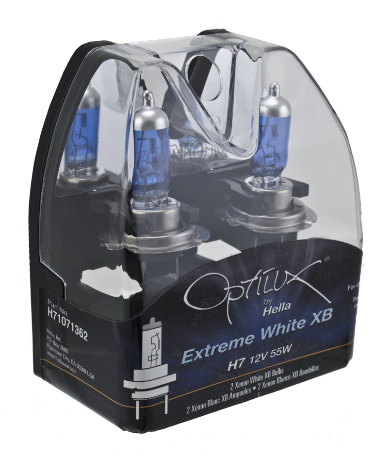 Hella Optilux 12V/55W H7 Extreme Blue Bulb (Pair) - awdtuningtx