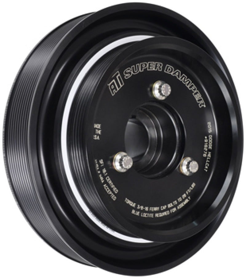 ATI Damper - 8.9in - AL - 6/10 Grv - 15+ Dodge Hellcat - 6.2L - 10 Per OD SC OEM A/C Drive - 3 Ring - awdtuningtx