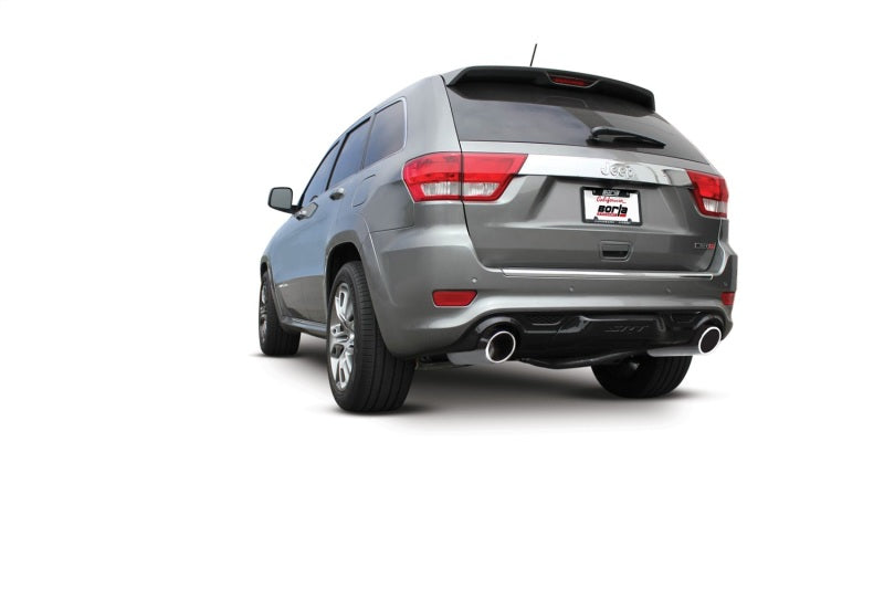 Borla 12-13 Jeep Grand Cherokee SRT8 6.4L 8cyl Aggressive ATAK Exhaust (rear section only) - awdtuningtx