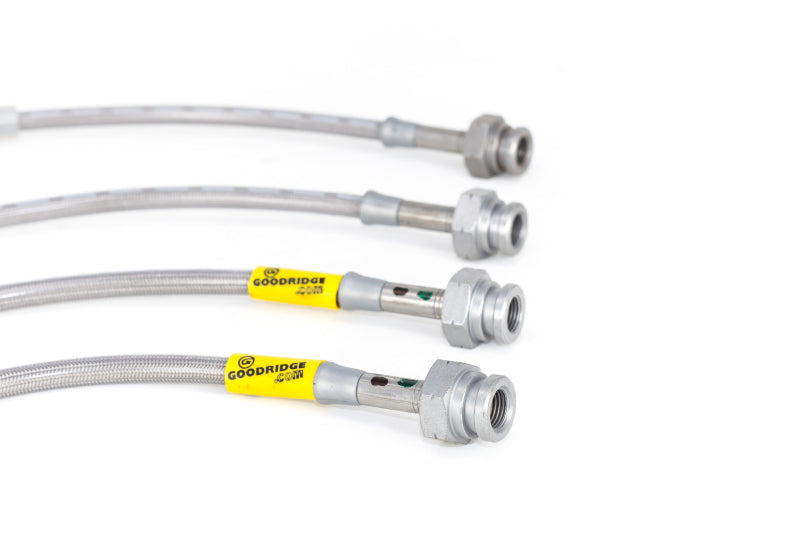 Goodridge 96-00 Honda Civic CX/DX/HX w/ Small Front Rotors SS Brake Lines - awdtuningtx