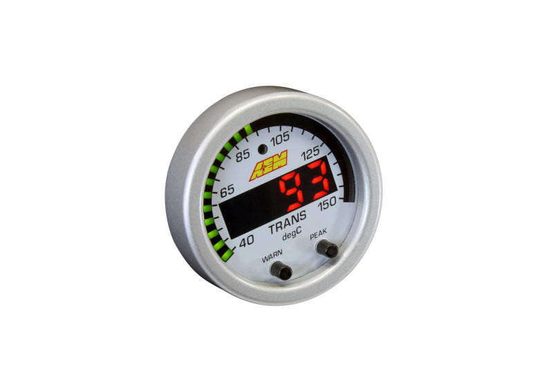 AEM X-Series Temperature 100-300F Gauge Kit (ONLY Black Bezel and Water Temp. Faceplate) - awdtuningtx