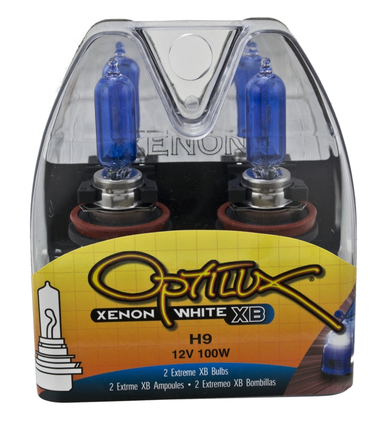 Hella Optilux H9 12V/100W XB Xenon White Bulb (pair) - awdtuningtx