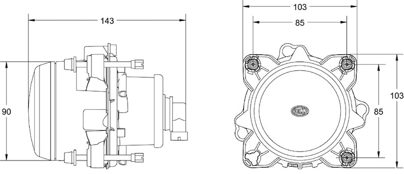 Hella Insert/ Headlight 1B0 - awdtuningtx