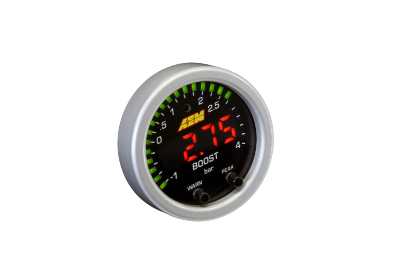 AEM X-Series Boost Pressure -30inHg 60psi Gauge Kit - awdtuningtx
