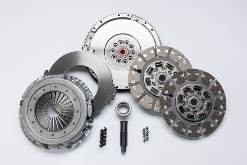 South Bend Clutch 04-07 Ford 6.0L ZF-6 Street Dual Organic Disc Clutch Kit - awdtuningtx