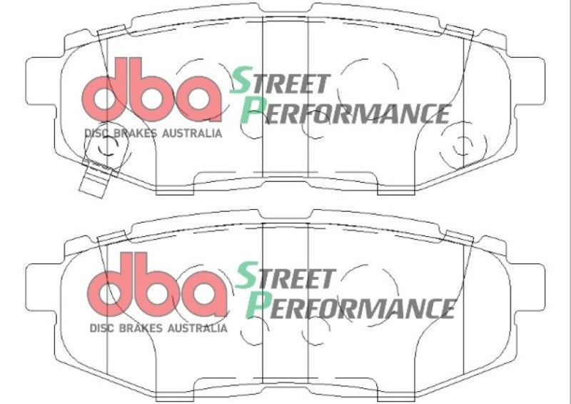 DBA 11+ Subaru Legacy GT SP500 Rear Brake Pads - awdtuningtx