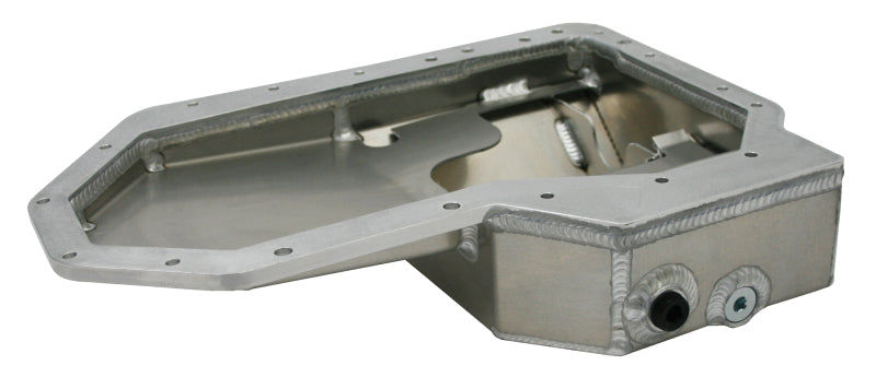Moroso Mitsubishi Evo 10 (w/Factory AC) Road Race Baffled Extra Capacity Aluminum Oil Pan - awdtuningtx