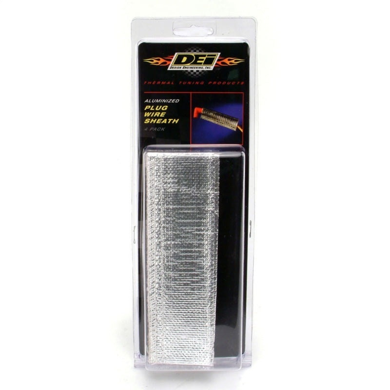 DEI Plug Wire Sheath 3/4in x 6in - 4-pack - Aluminum - awdtuningtx