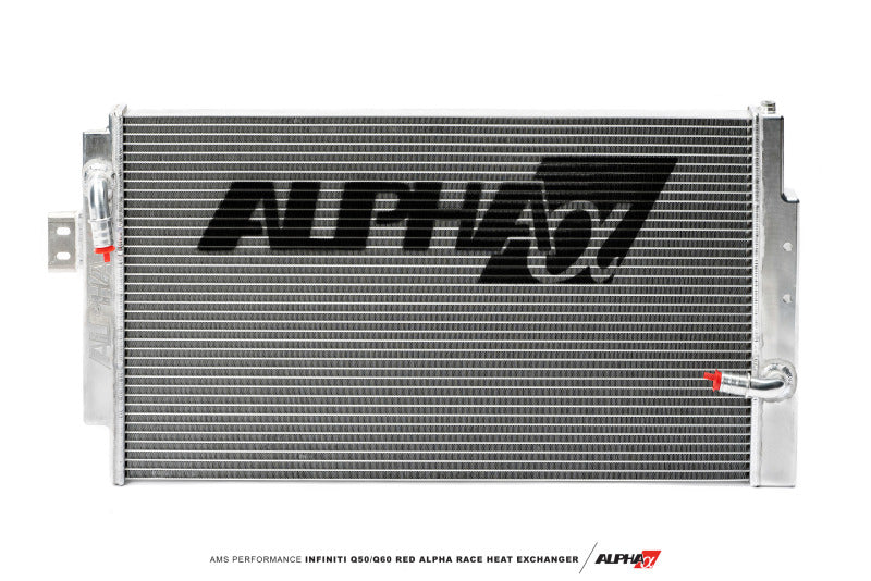 AMS Performance Infiniti 17+ Q60 / 16+ Q50 3.0TT VR30 Alpha Race Heat Exchanger - awdtuningtx