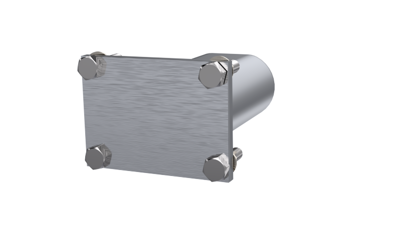 QTP 3in Weld-On QTEC Low Profile Conncetion Oval Tube Kit - awdtuningtx
