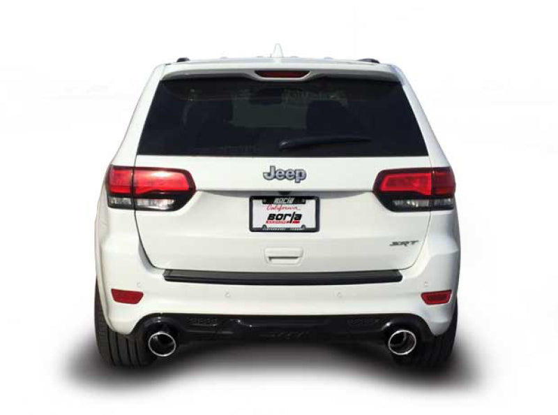 Borla 2015 Jeep Grand Cherokee SRT8 S-Type Dual Round Rolled Exit Catback Exhaust - awdtuningtx