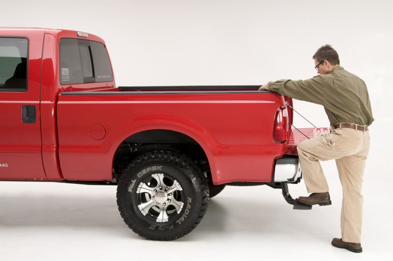 AMP Research 1999-2016 Ford F-250/350/450 BedStep - Black - awdtuningtx