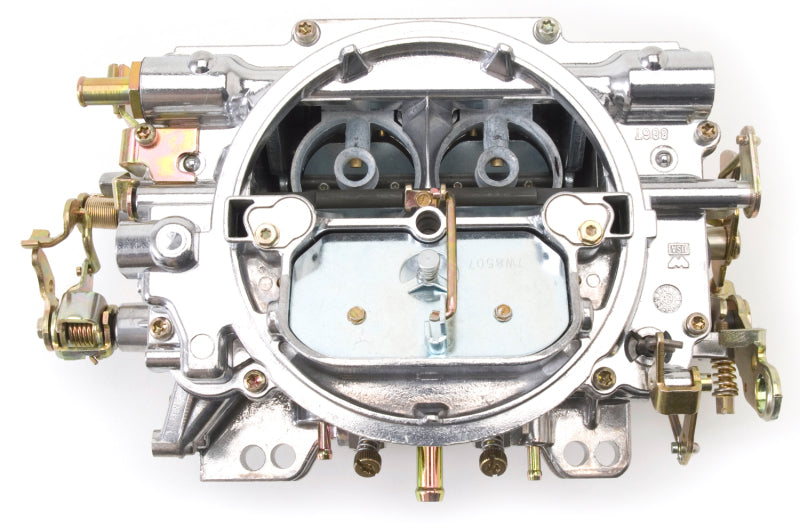 Edelbrock Carburetor Performer Series 4-Barrel 600 CFM Manual Choke Satin Finish - awdtuningtx