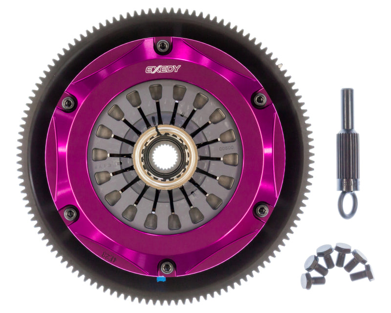 Exedy 1993-1995 Mazda RX-7 R2 Hyper Twin Cerametallic Clutch Sprung Center Disc Pull Type - awdtuningtx