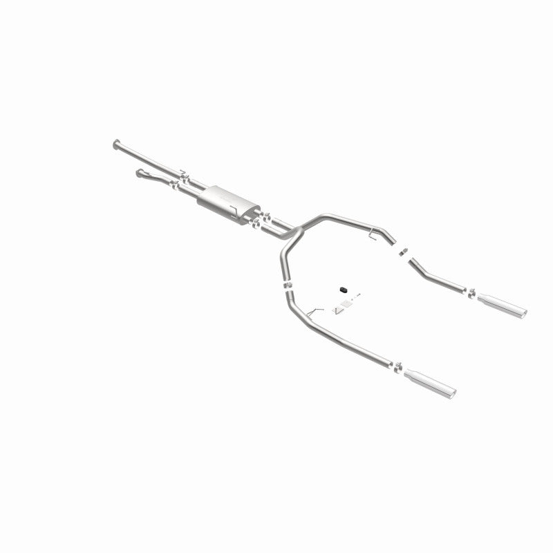 MagnaFlow 14 Toyota Tundra V8 4.6L/5.7L Stainless Cat Back Exhaust Dual Split Rear Exit - awdtuningtx