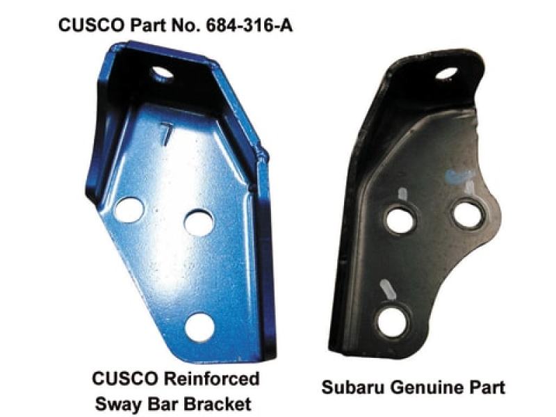 Cusco Rear Harder Sway Bar Bracket 03-09 Subaru Legacy - awdtuningtx