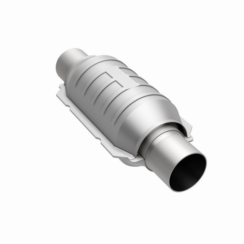 MagnaFlow Conv Univ 3in Inlet/Outlet Center/Center Round 9in Body L x 5.125in W x 13in Overall L - awdtuningtx