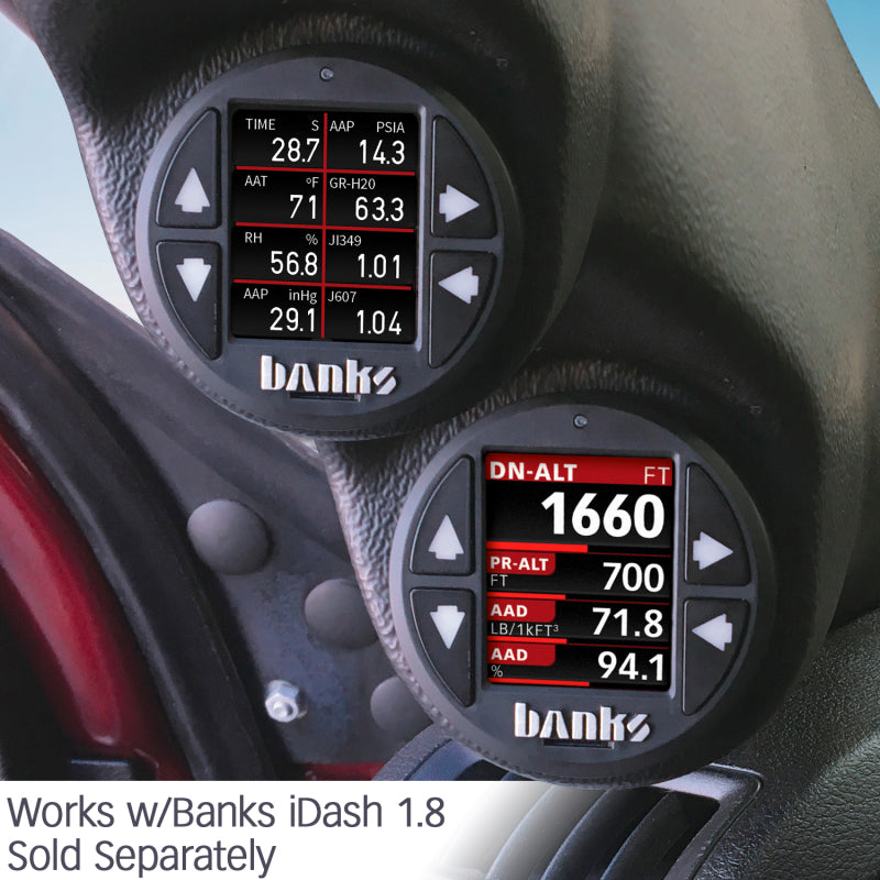 Banks Power AirMouse Ambient Air Density Sensor Module for iDash 1.8 Super Gauge - awdtuningtx