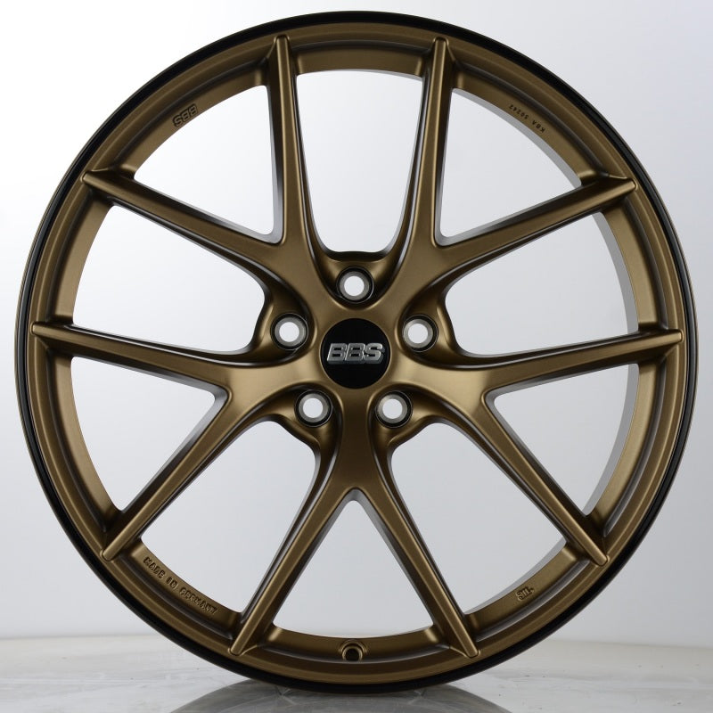 BBS CI-R 19x9 5x120 ET44 Bronze Rim Protector Wheel -82mm PFS/Clip Required - awdtuningtx