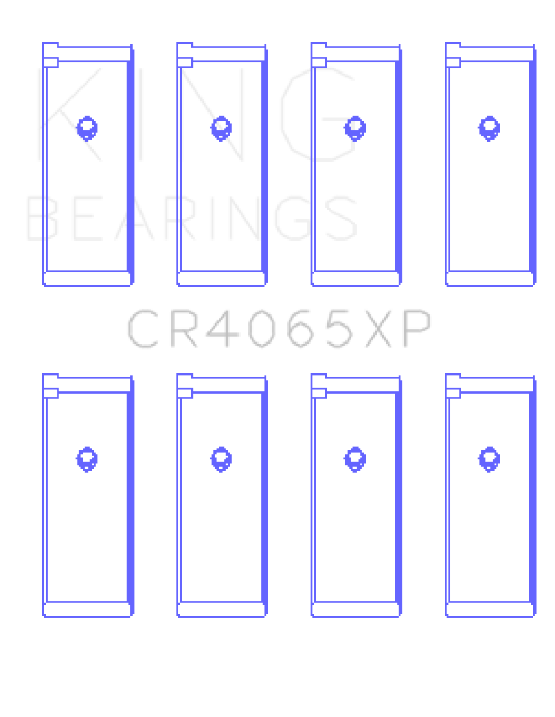 King Nissan KA-24DE (Size STD) Performance Rod Bearing Set - awdtuningtx